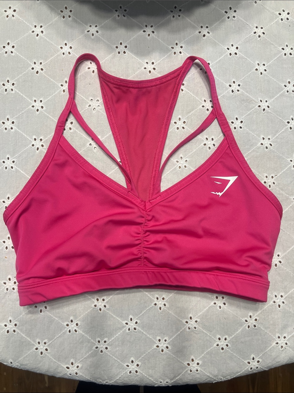 Gymshark Fuchsia Strappy Sports Bra